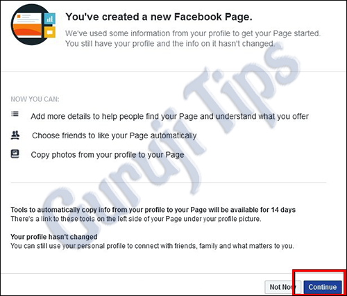 Facebook Profile to Page Conversion
