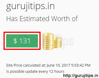 Domain Value of GurujiTips