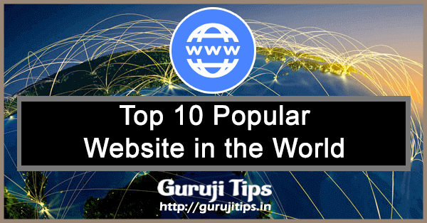 top 10 website in world