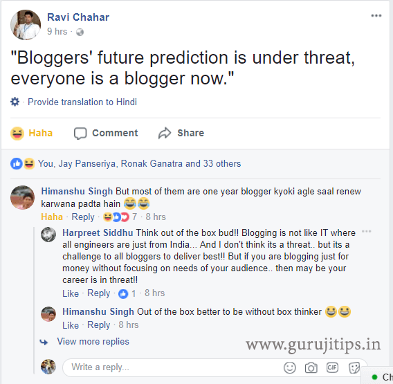 future of hindi blogger
